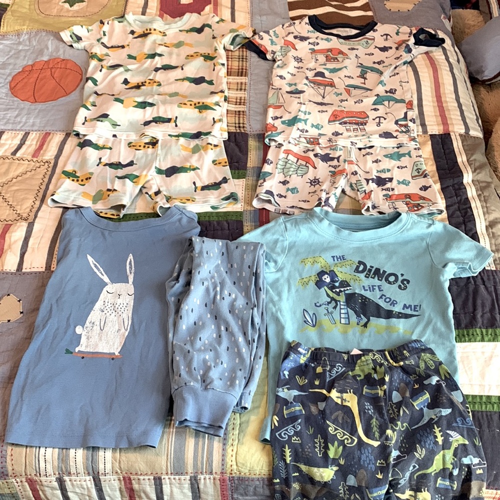 Lot of cute boys pajamas